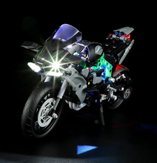 LIGHTAILING • Osvětlení Pro LEGO®- Motorka Kawasaki Ninja H2R (42170)